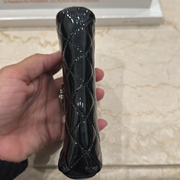 Chanel Matelasse Pouch Patent Black Multi Case - Picture 5 of 8